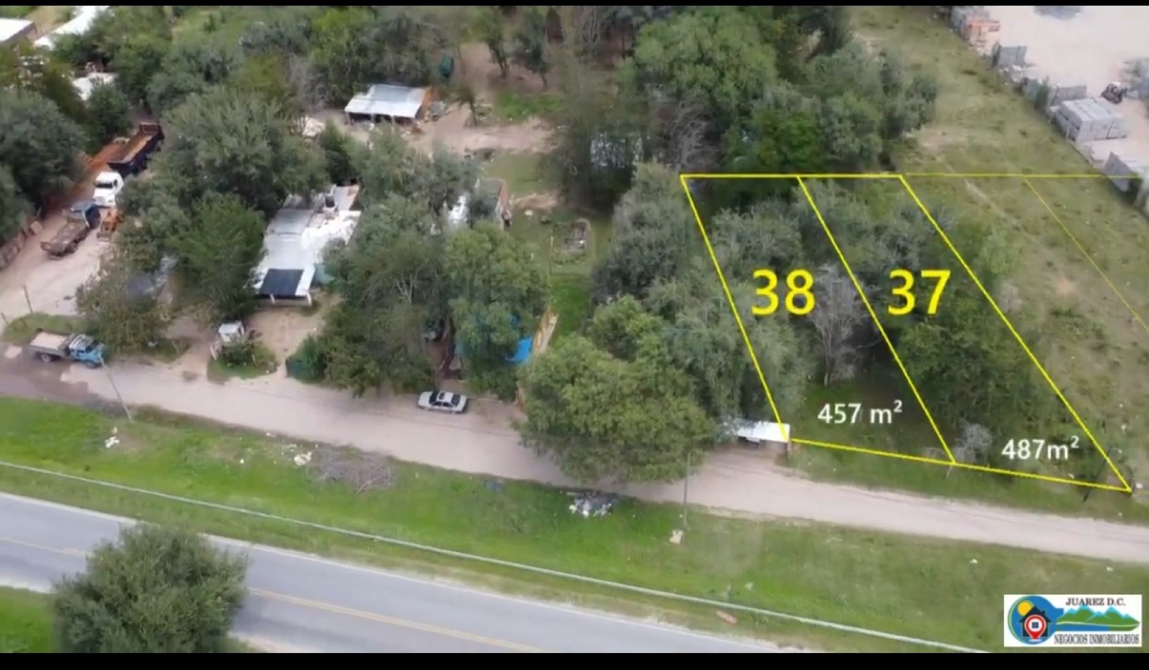 Atencion Inversionistas!  Lote de 456, 65 m² sobre Ruta E55 - Bialet Masse Cordoba _