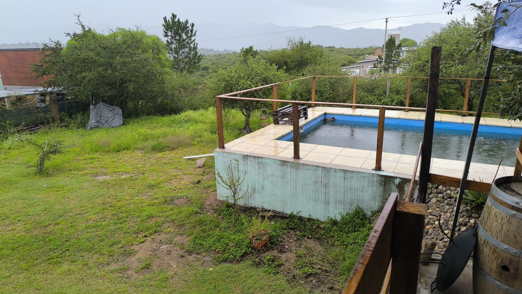 Alquilo x2 años en Siquiman c/pileta, 2 dorm.