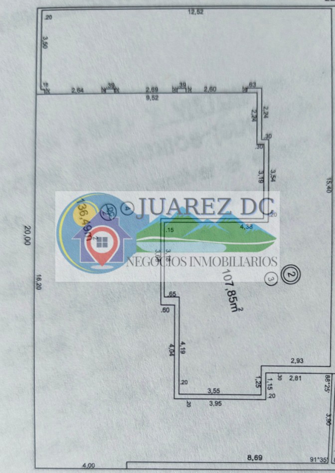 REBAJADA  casa de 3 dorm./ 2 baños-Villa Carlos Paz 
