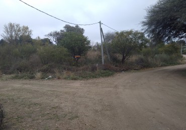 Vendo Lote Esquina 879m2 en Comuna San Roque - Punilla Cordoba