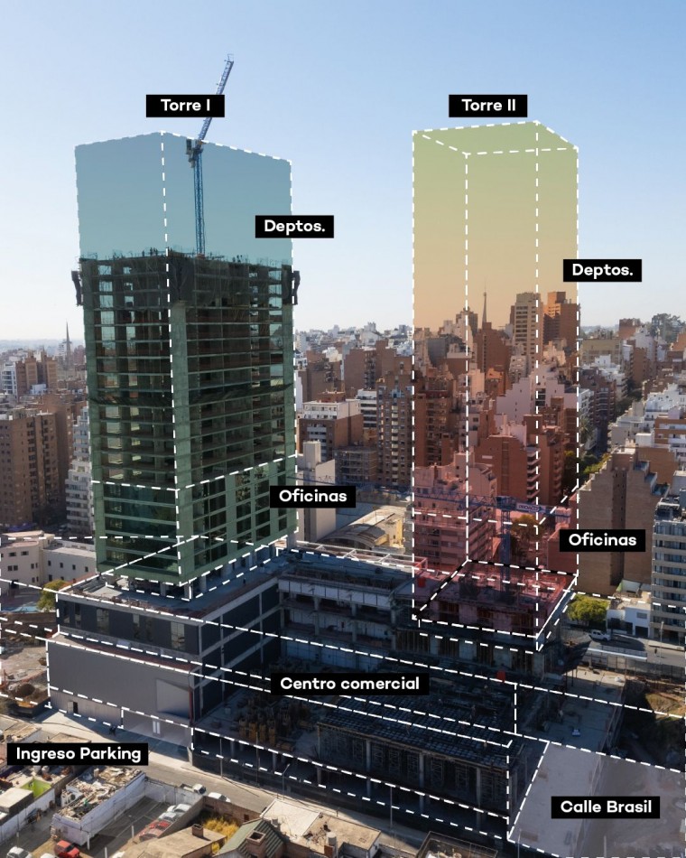 Venta de hermoso departamento en el emprendimiento POCITO SOCIAL LIFE en Nueva Cordoba .Entrega inicial 40% posesion 2028 financiacion hasta en 48 cuotas  